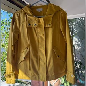 Loft Yellow Water Resistant Jacket